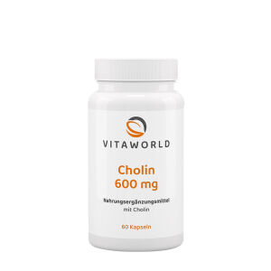 Vitaworld Choline 600 mg (60 Capsules) - Viking Supplements