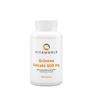 Vitaworld zöld tea kivonat 500 mg (120 kapszula) – Viking Supplements