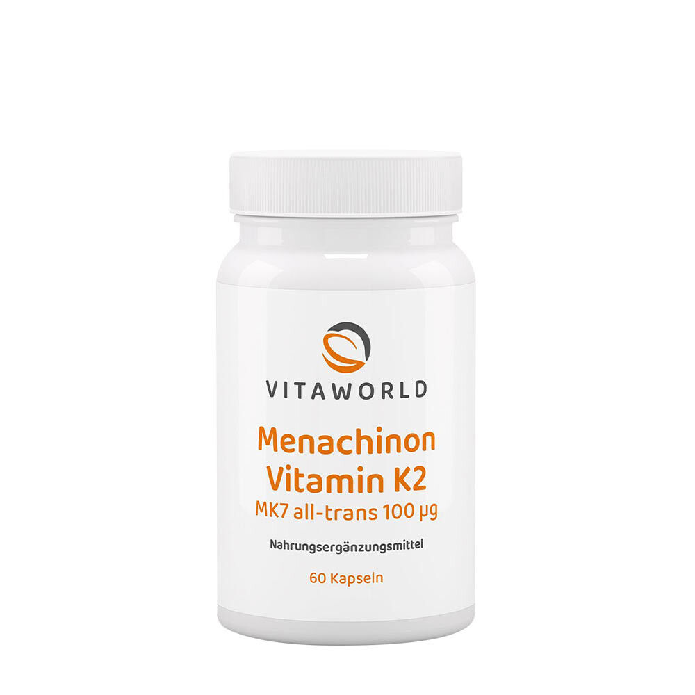 Vitaworld Menaquinone K2-vitamin MK7 (60 kapszula) – Viking Supplements