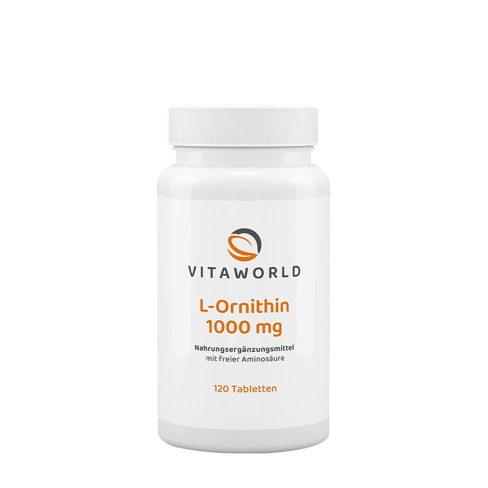 Vitaworld Ornitin 1000 mg (120 tabletta) - Viking Supplements