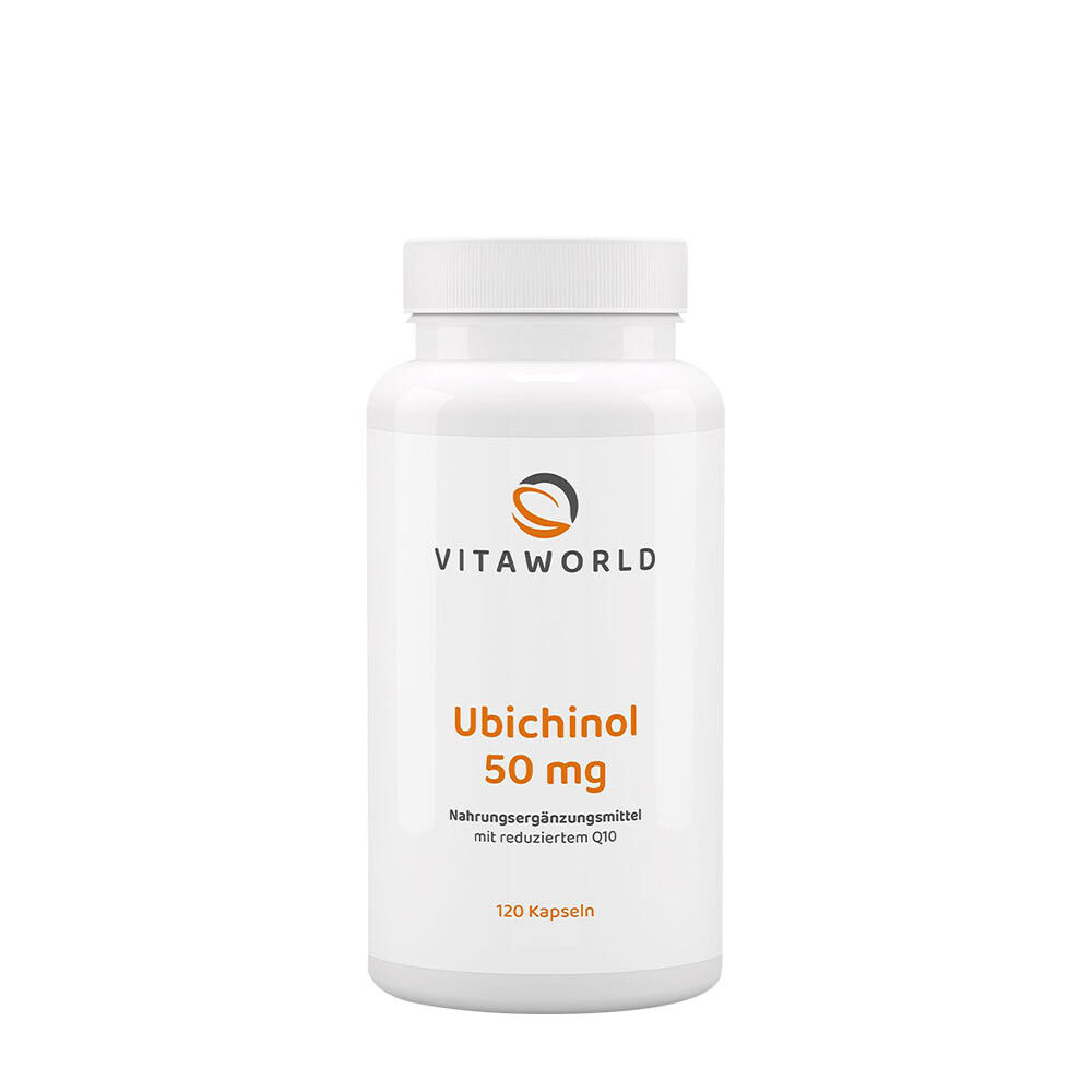 Vitaworld Ubiquinol 50 mg (120 Capsules) - Viking Supplements