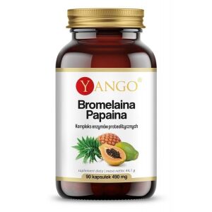 YANGO Bromelain + Papain (90 kapszula) – Viking Supplements