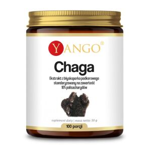 YANGO Chaga-kivonat – 10% poliszacharidok (50 g) – Viking Supplements