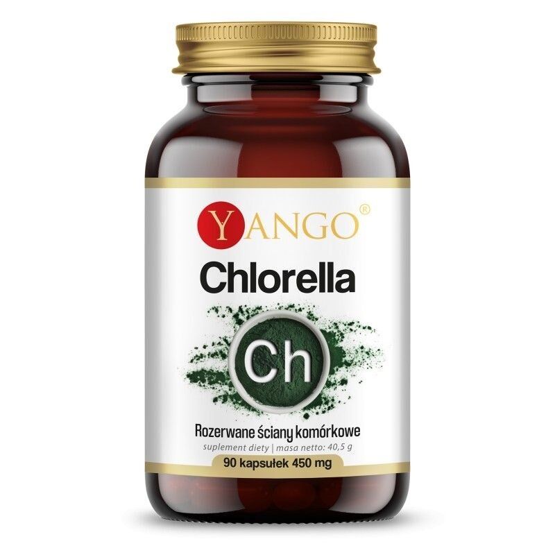 YANGO Chlorellia – felbontott sejtfalú (90 kapszula) – Viking Supplements