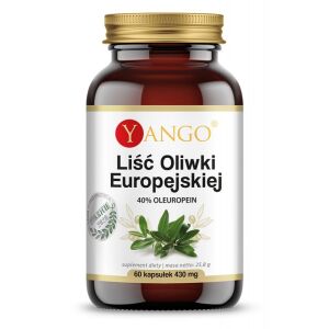 YANGO Európai olajfa levél – 40% oleuropein (60 kapszula) – Viking Supplements