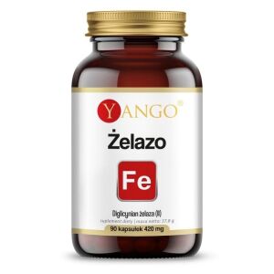 YANGO Ferrous – vas-bisglicinát (II) (90 kapszula) – Viking Supplements
