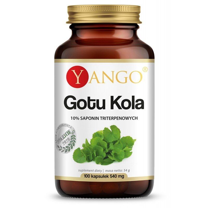YANGO Gotu kola (100 kapszula) – Viking Supplements