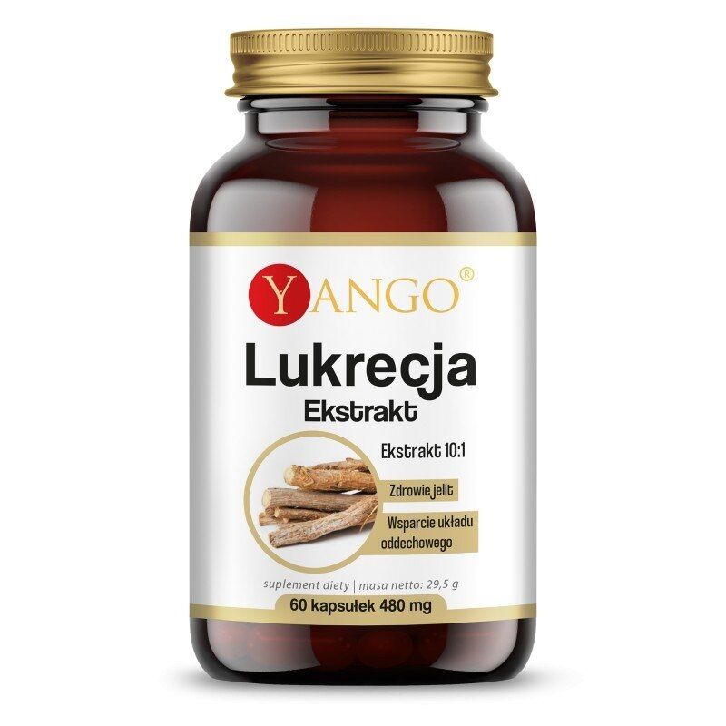 YANGO Édesgyökér – 10:1-es kivonat (60 kapszula) – Viking Supplements