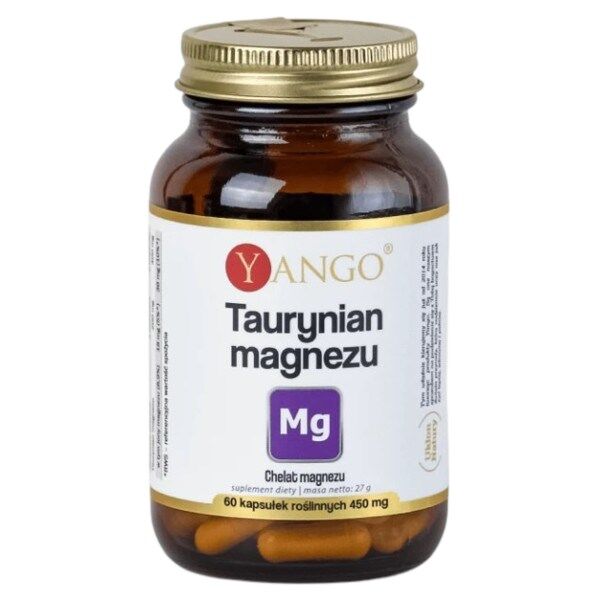 YANGO magnézium-taurát (60 kapszula) – Viking Supplements