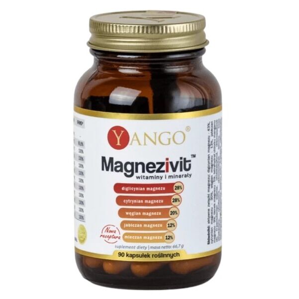 YANGO Magnezivit – magnézium és ásványi anyagok (90 kapszula) – Viking Supplements