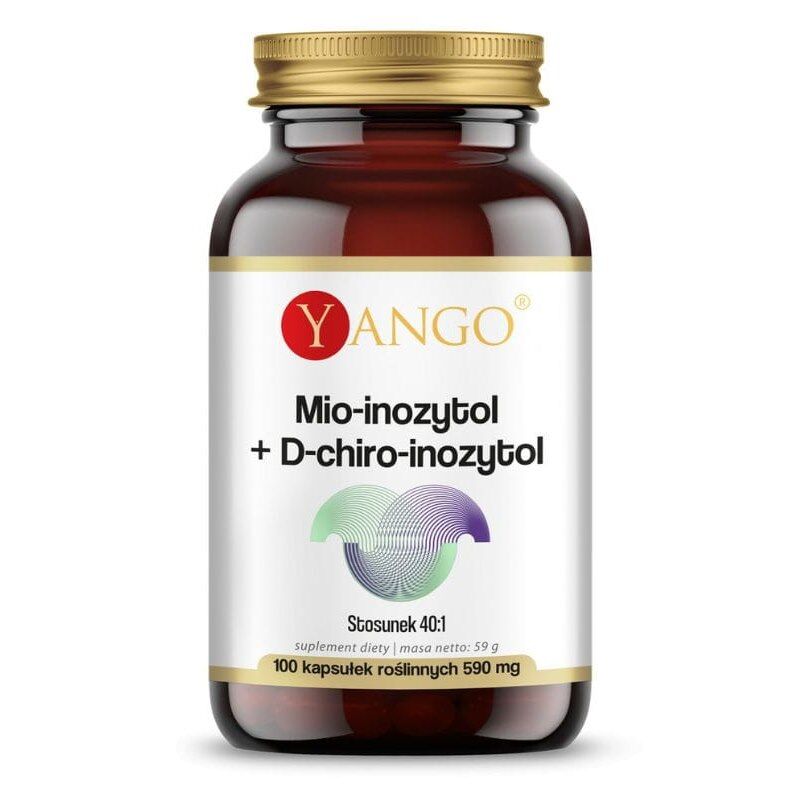 YANGO mio-inozitol + D-chiro-inozitol (100 kapszula) – Viking Supplements