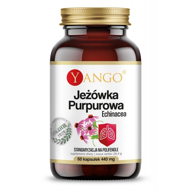 YANGO Lila kúpvirág – echinacea (60 kapszula) – Viking Supplements